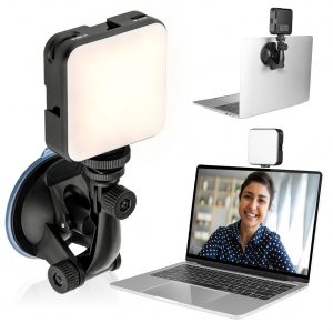 MOJOGEAR videobellen LED-lamp KIT - met zuignap voor laptop / computer / monitor
