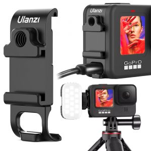 Ulanzi G9-6 GoPro Hero 9 & 10 batterijklep met oplaadaansluiting en Cold Shoe Mount