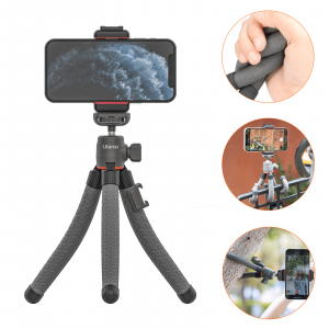 Ulanzi MT-19 Flexibel statief met telefoonhouder - donkergrijs
