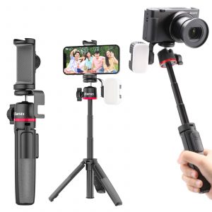 Ulanzi MT-30 Vlog-statief met Bluetooth afstandsbediening voor smartphone en camera