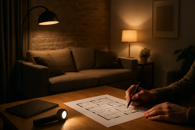 Een verlichtingsplan dat je interieur tot leven brengt